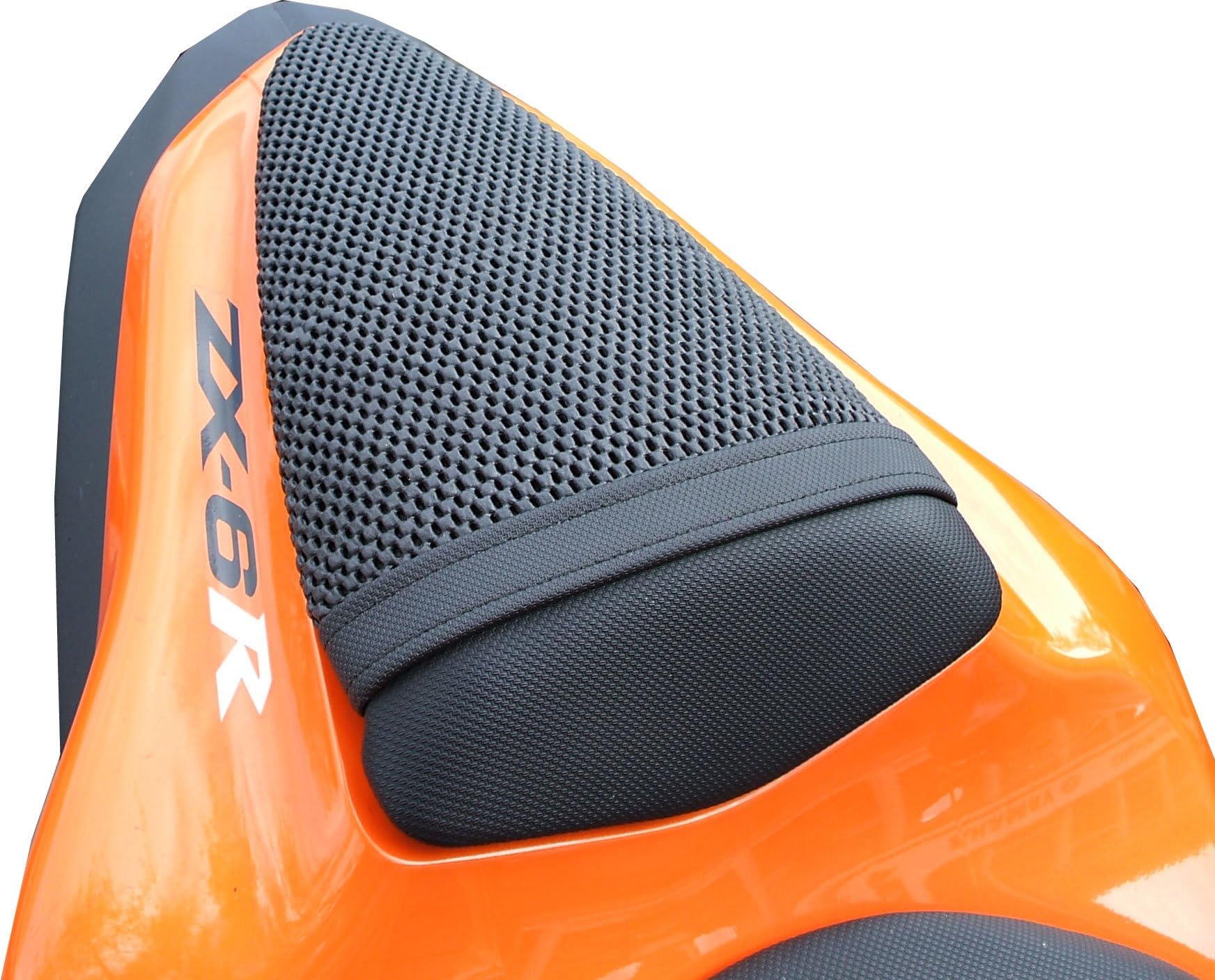 TRIBOSEAT Anti-Slip Motorcycle Passenger Seat Cover, Designed to Fit The Kawasaki ZX6R (2007-2008)