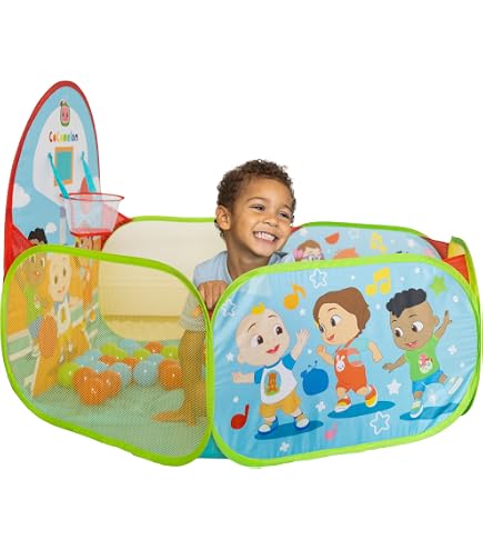 Piscina De Bolas Plegable Mooklin – Parque Infantil 120 Cm, Ideal Para Interior Y Exterior (Bolas No Incluidas)