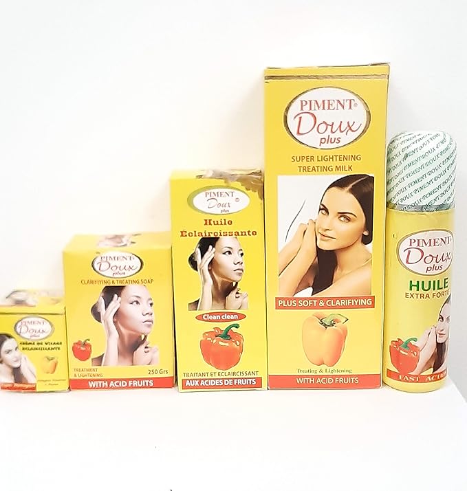 piment doux face whitening cream