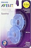 Philips Avent Soothie Pacifier, Blue, 0-3 Months, 2 Count