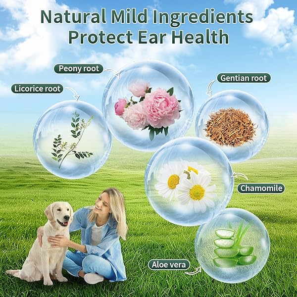 BORGOBRUFA DOG EAR FINGER WIPES, PET EAR CLEANER WIPES DISPOSABLE NATURAL EAR RELIEF CLEANING PADS FINGER SLEEVES FOR DOG CAT REMOVE EARWAX ODOR SOOTHE EAR ITCHING AND INFECTION, CAT EAR WIPES, 55 PCS