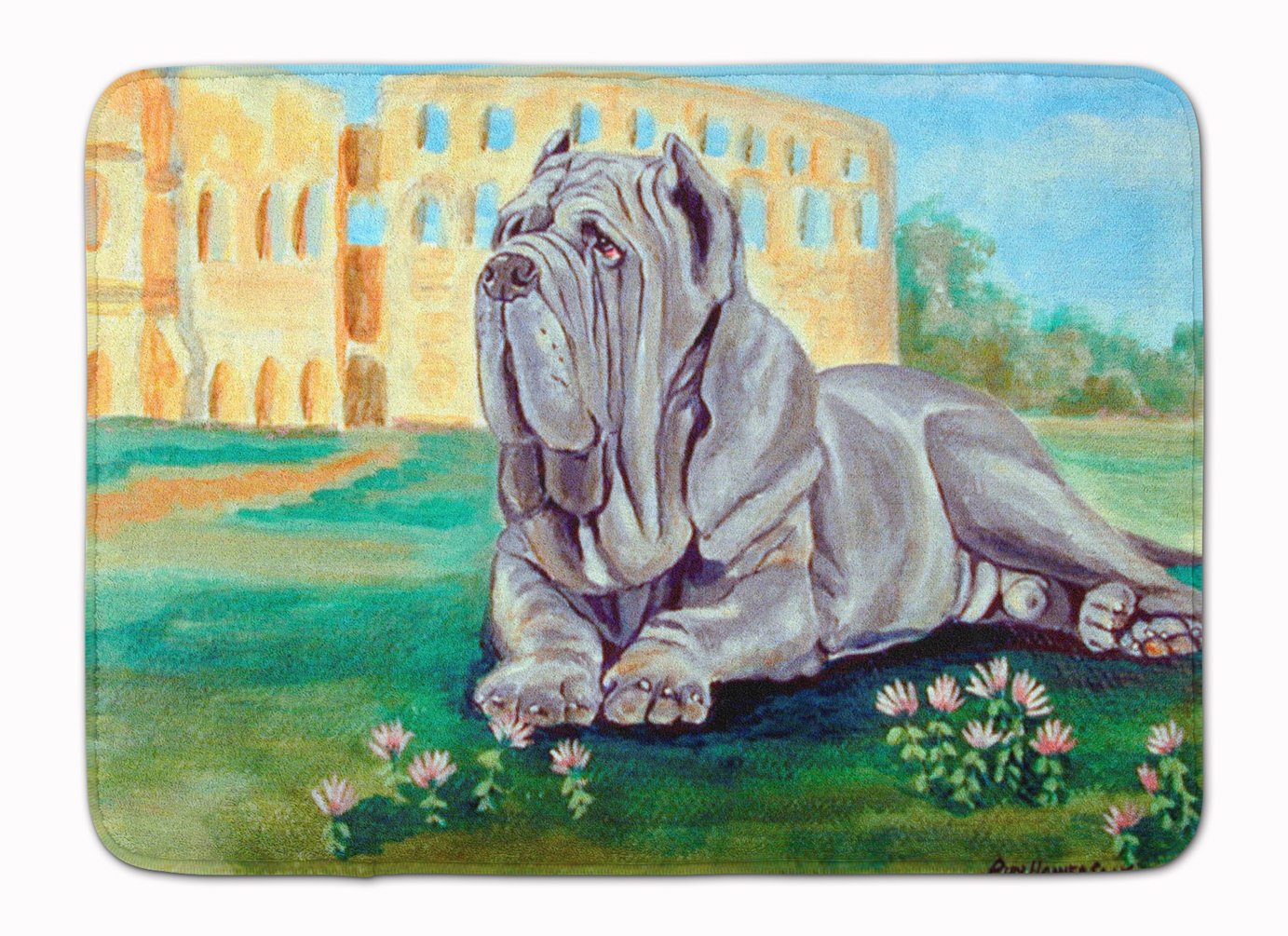 Caroline's Treasures Neapolitan Mastiff Floor Mat, Multicolor, 19 inches x 27 inches
