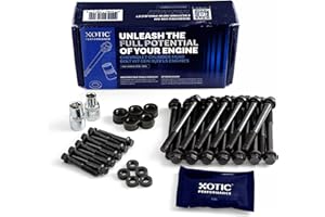 Xotic Head Bolts Kit for 2004 + Chevrolet Gen III IV LS Engines 4.8L and More