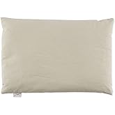 Bucky 100% Buckwheat Filled Pillow Collection, Standard, 23x16", Natural Twill