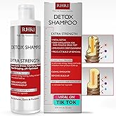 Detox Shampoo For Product Build up, Detoxify & Regrow with Our Clarifying Shampoo - Nourishes Follicles, Soothes Scalp Irritation - For All Hair Types