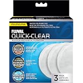 Fluval Quick Clear FX4/FX5/FX6 Fine Filter Water Polishing Pad - 3 - Pack | Pack of 3. Mechanical Filtration
