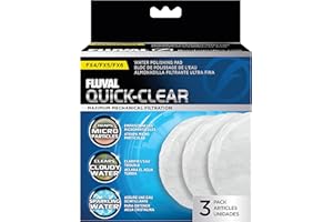 Fluval Quick Clear FX4/FX5/FX6 Fine Filter Water Polishing Pad - 3 - Pack