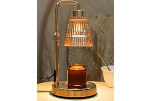 GODONLIF Candle Warmer Lamp with Timer Dimmable, Adjustable Height, House Warming Gifts New Home Room Decor, Birthday Gifts for Women Mom, Wax Warmer Lamp for Jar Candles with 2 Bulbs