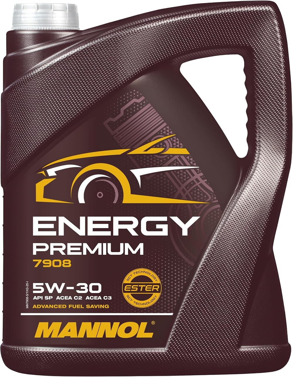 Mannol 5 Litre Energy 5W-30 Engine Oil Premium Synthetic Ester Technology