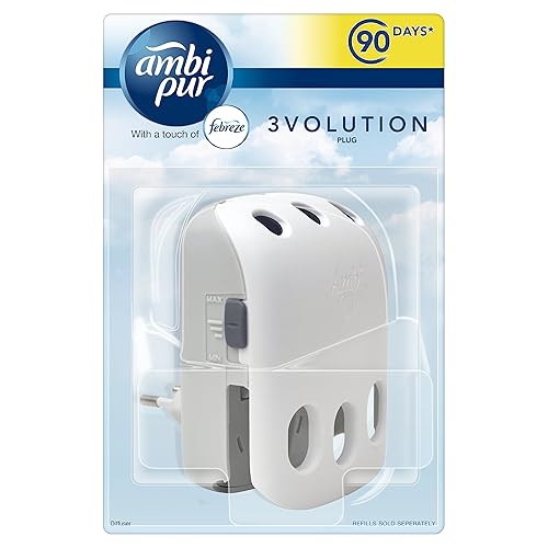 Ambi Pur 3Volution Air Freshener Plugin Diffuser Cotton Fresh 1 Refill