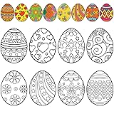 TaoBary 80 Pcs Easter Color Your Own Eggs Favors