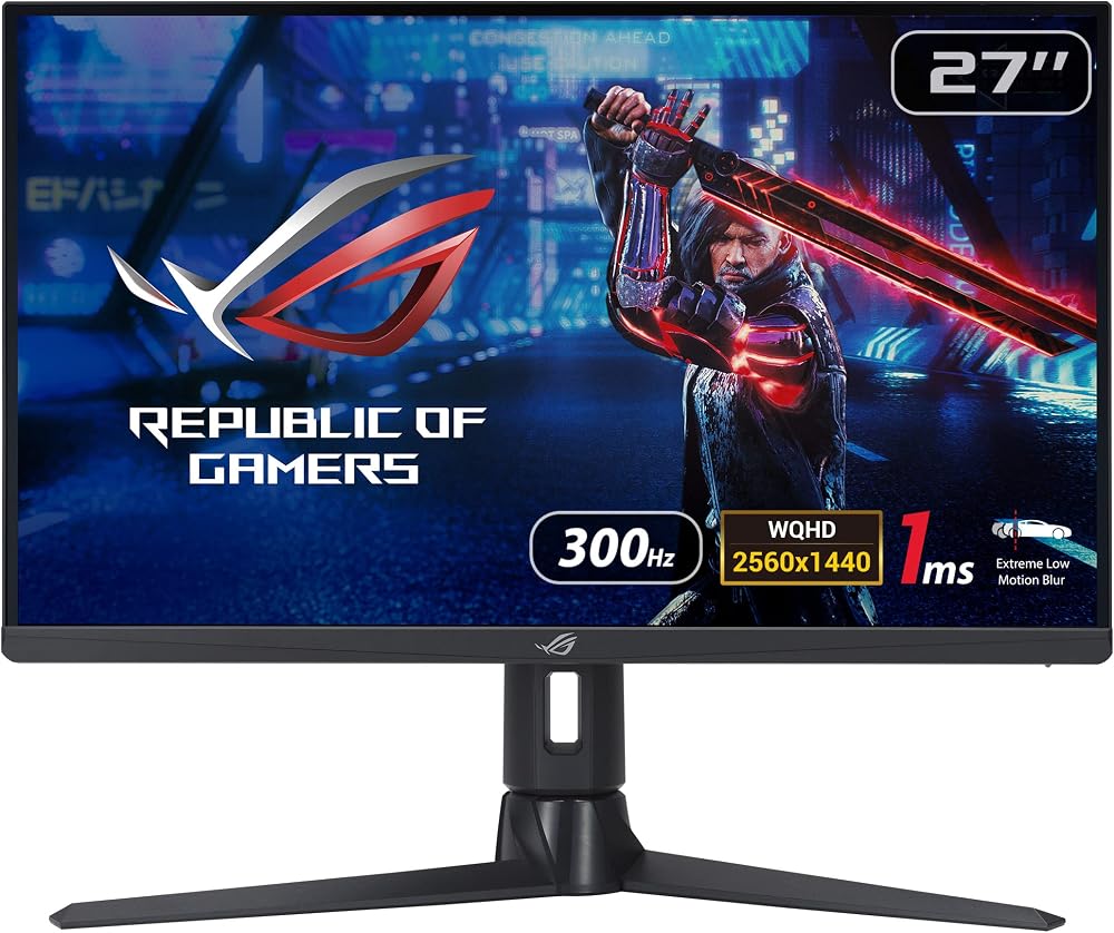 ASUS ROG Strix XG27AQMR 27" WQHD 300Hz 1ms Gaming Monitor G-Sync HDR 600