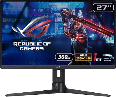 ASUS ROG Strix XG27AQMR 27" WQHD 300Hz 1ms Gaming Monitor G-Sync HDR 600
