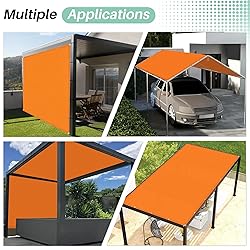 SunnyRoyal 20'x39' Sun Shade Sail Straight Edge