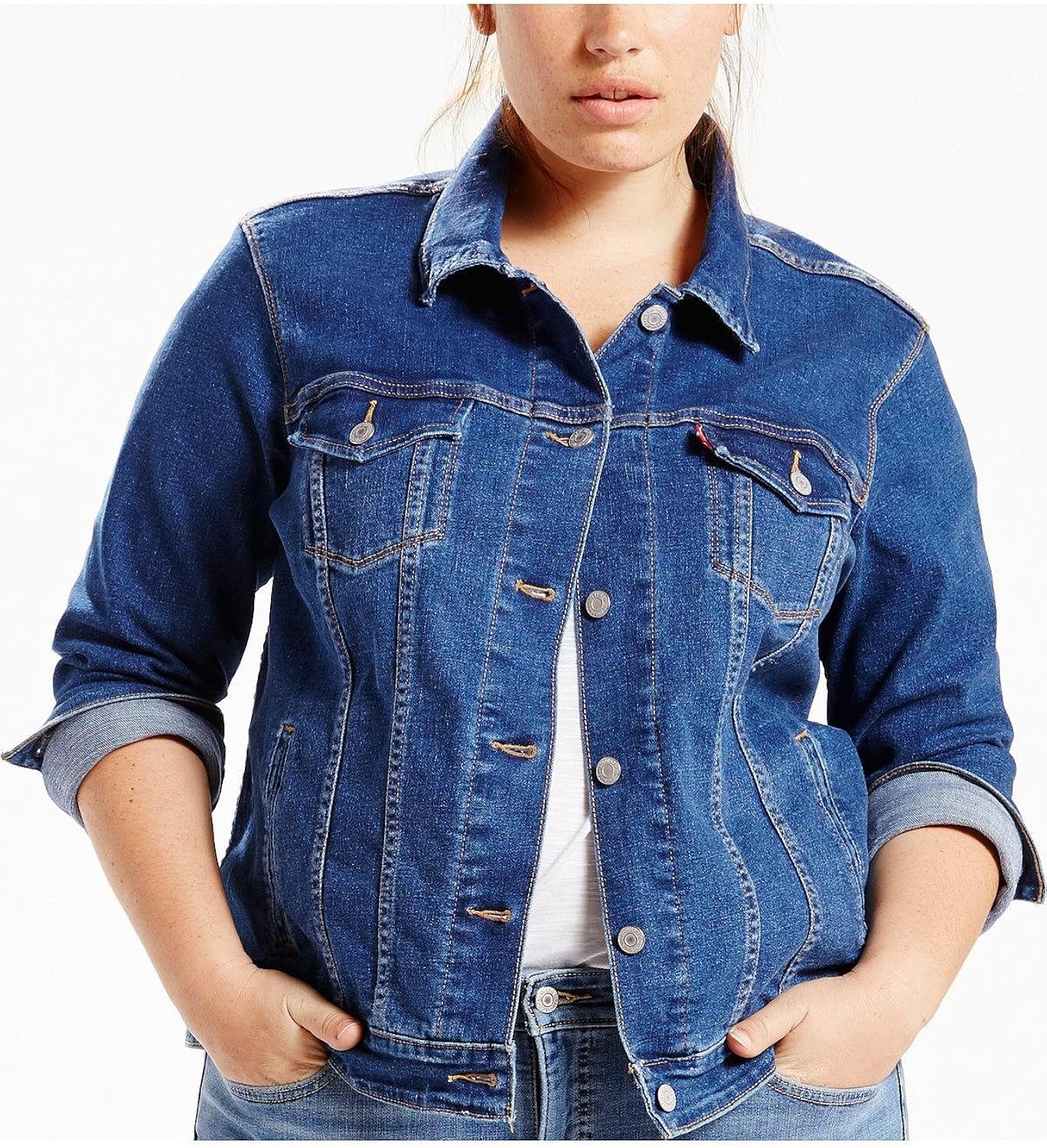 levi's plus size utility jacket