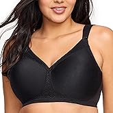Glamorise womens Magiclift Seamless T-shirt Bra Wirefree #1080