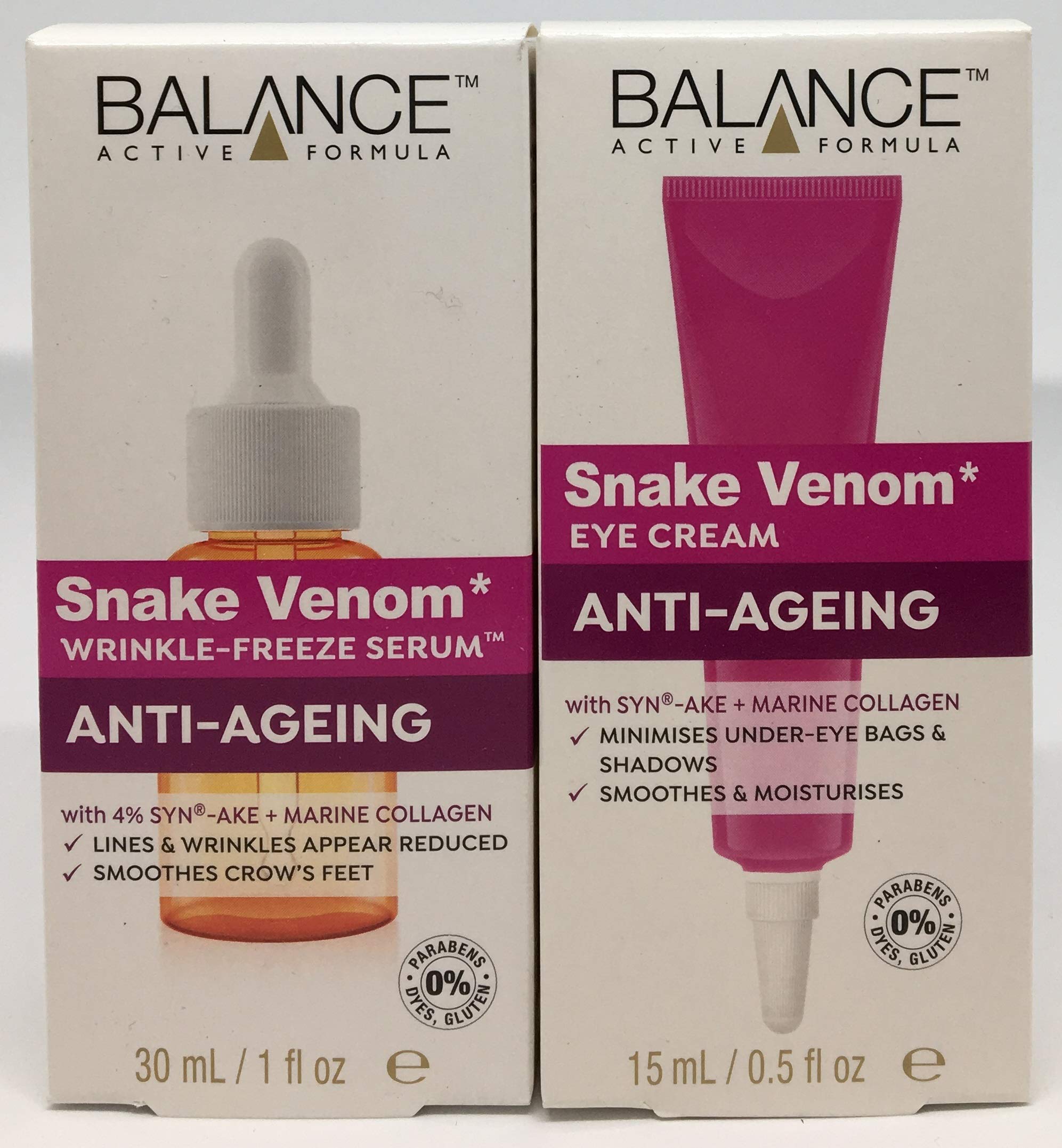 balance snake venom anti aging