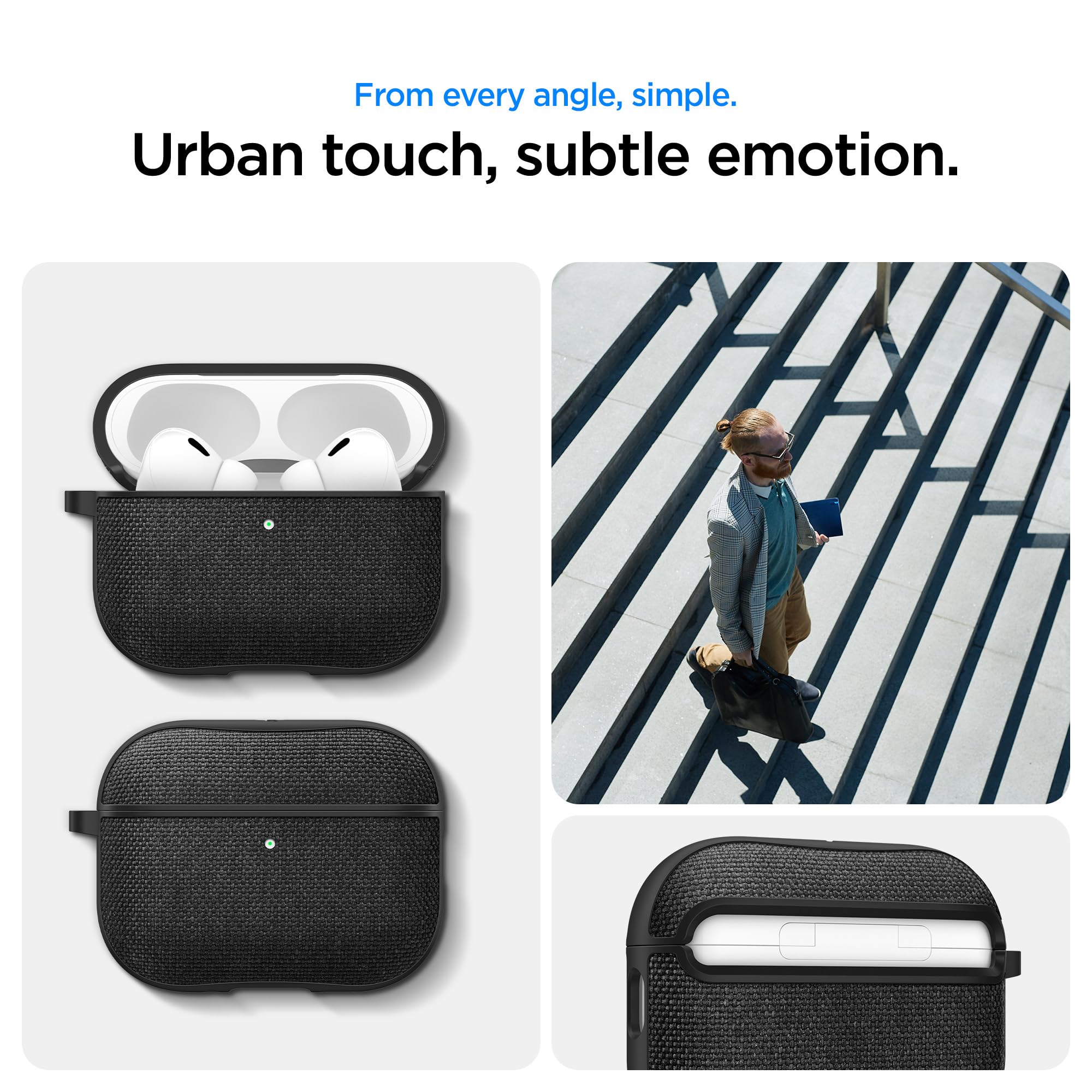 Spigen AirPods Pro 3 Lock Fit Matte Bl - ACS09825