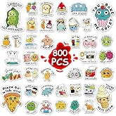 Wakawaga 800pcsTeacher Classroom Motivational Stickers for Kids Students | Children Reward Homework Praise Journal Planner Decoration Planners Bottles Laptops luggage Gift