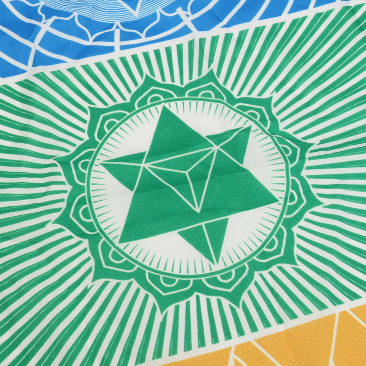 Jeteven Regenbogen Strandtuch boho Yoga 7 Chakras Teppich Handtuch Tapisserie Badetuch Zigeuner Sonnenschutz Schal 150*75cm bunt (A)