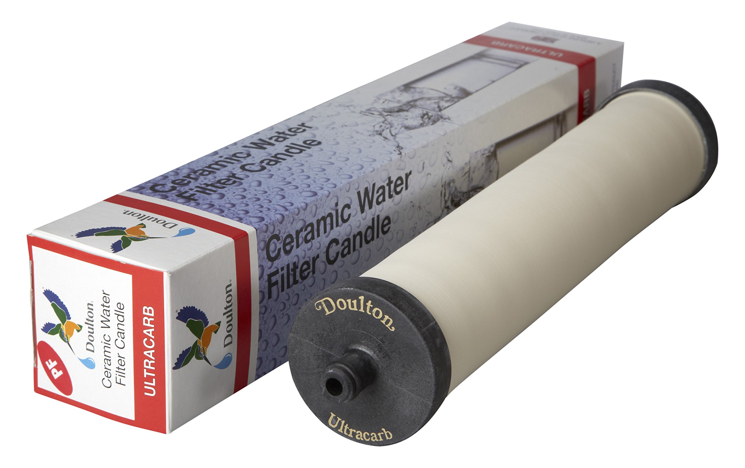 Doulton UltraCarb Ceramic Drinking Water Filter Cartridge Candle for Franke FilterFlow 2nd Generation Stainless Steel Housing ¦ Franke 03 ¦ 10 inch ¦ push fit ¦ W9223035