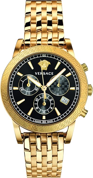 versace silver sport tech watch