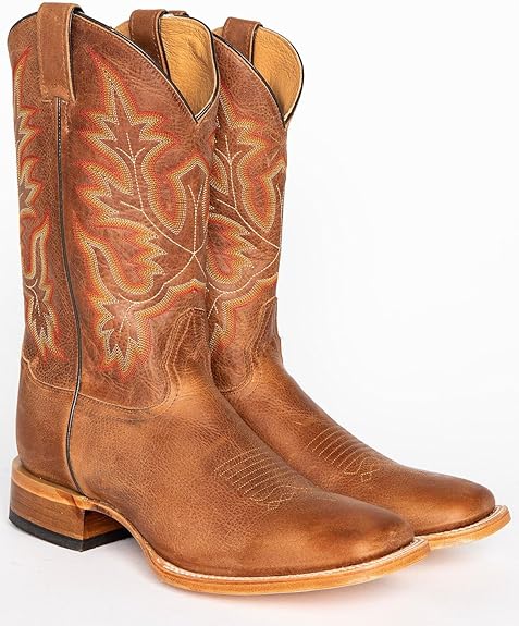 botas vaqueras cuadradas de hombre