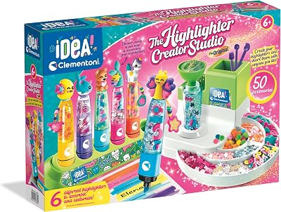 Clementoni DIY Highlighter Marker Kit with Filters Inks and Accessories