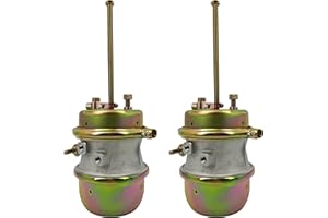 Torque 2 Pack of 30/30 Square Bosses Air Brake Chamber 3" Long Stroke 3030 for semi Truck Trailer (Replaces Bendix NT3030ELS80 NT3030ELS99 Haldex GC3030L LC3030L GC3030LR) (2 x TR3030CLS)