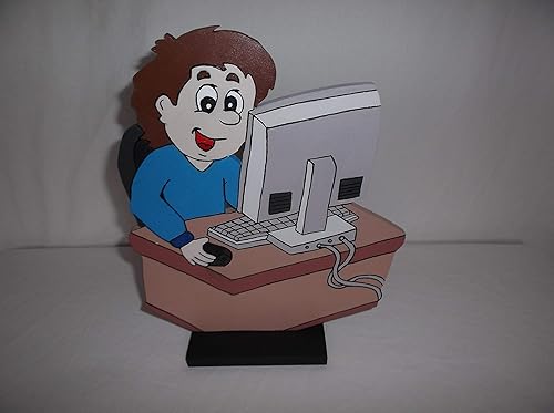 Figurine Informaticien Amazon Fr Handmade