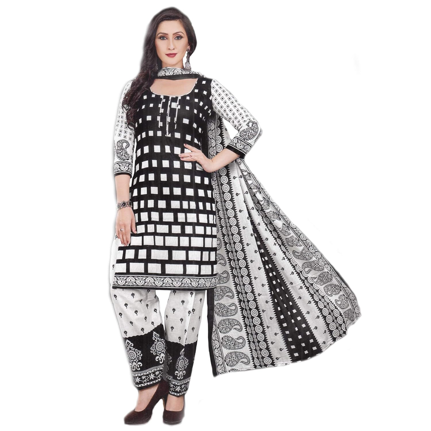 cotton salwar suit piece with price