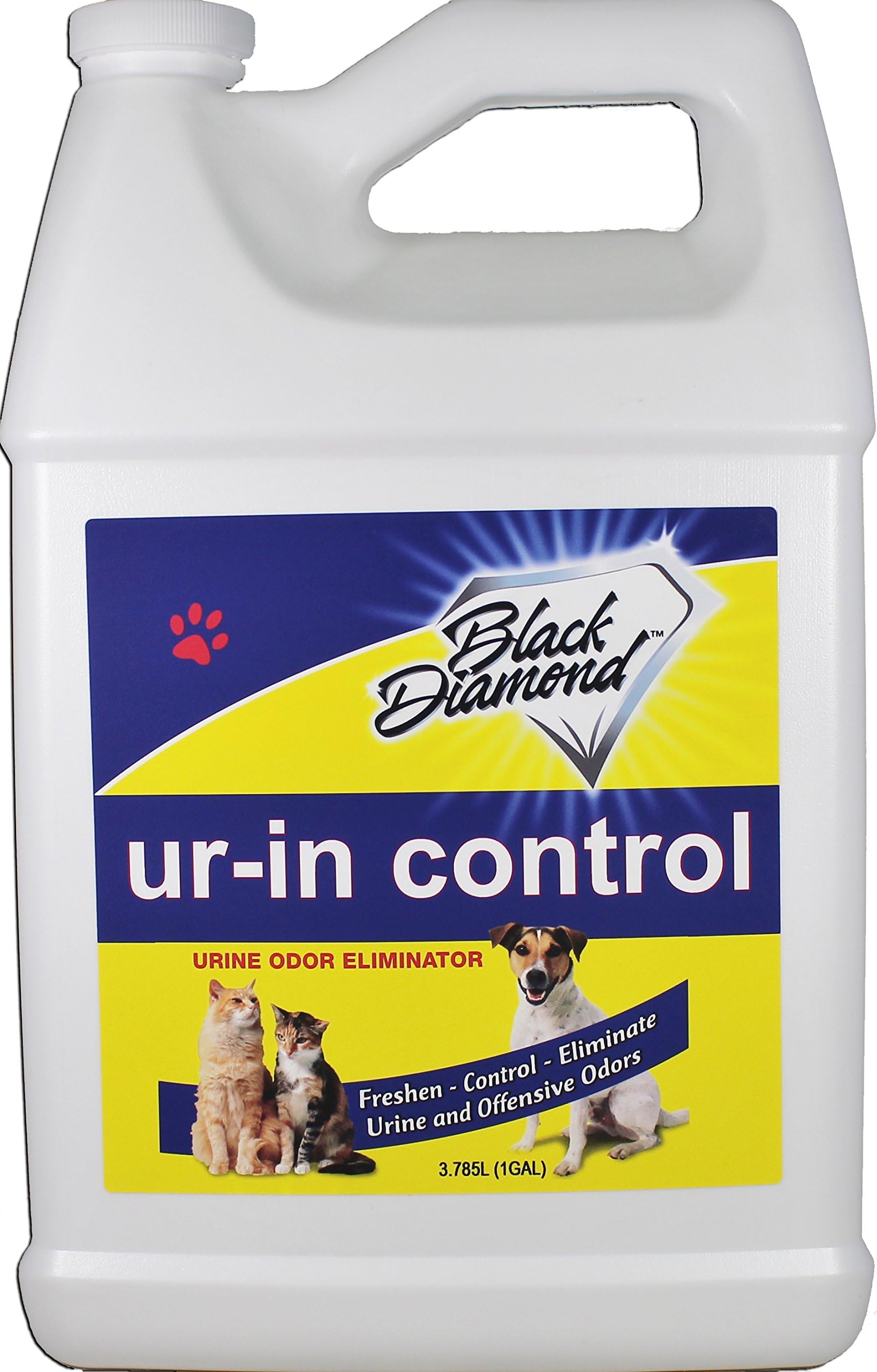 Black Diamond StoneworksUr-in Control Eliminates Urine Odors – Removes Cat, Dog, Pet, Odors Human Smells From Carpet, Furniture, Mattresses, Grout and Pet Bedding, Concrete. Biodegradable Enzymes.