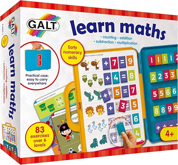 Galt Toys, Learn Maths, Kids Math Learning Set, Ages 4+ Amazon.co.uk