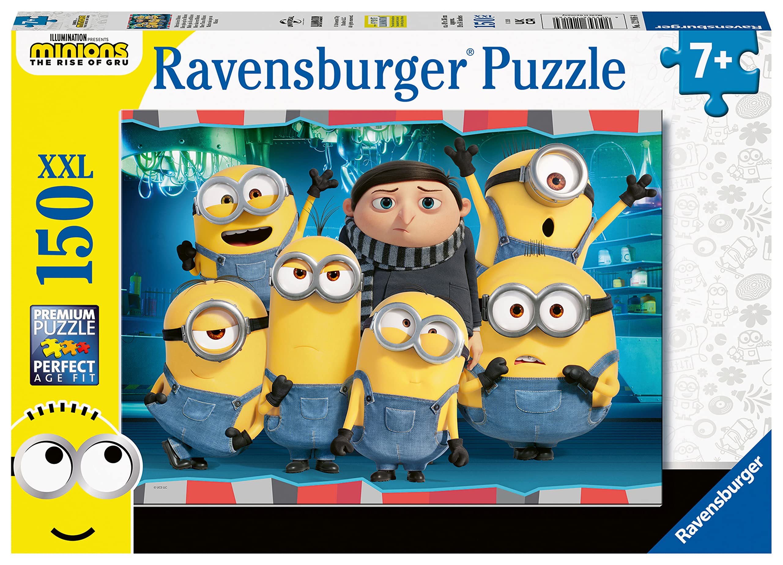 Ravensburger Minions 2 The Rise of Gru Jigsaw Puzzles for Kids Age 7 Years Up - 150 Pieces XXL