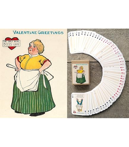FLONZGIFT Romantic Love Playing Cards (Poker Deck 54 Cards All