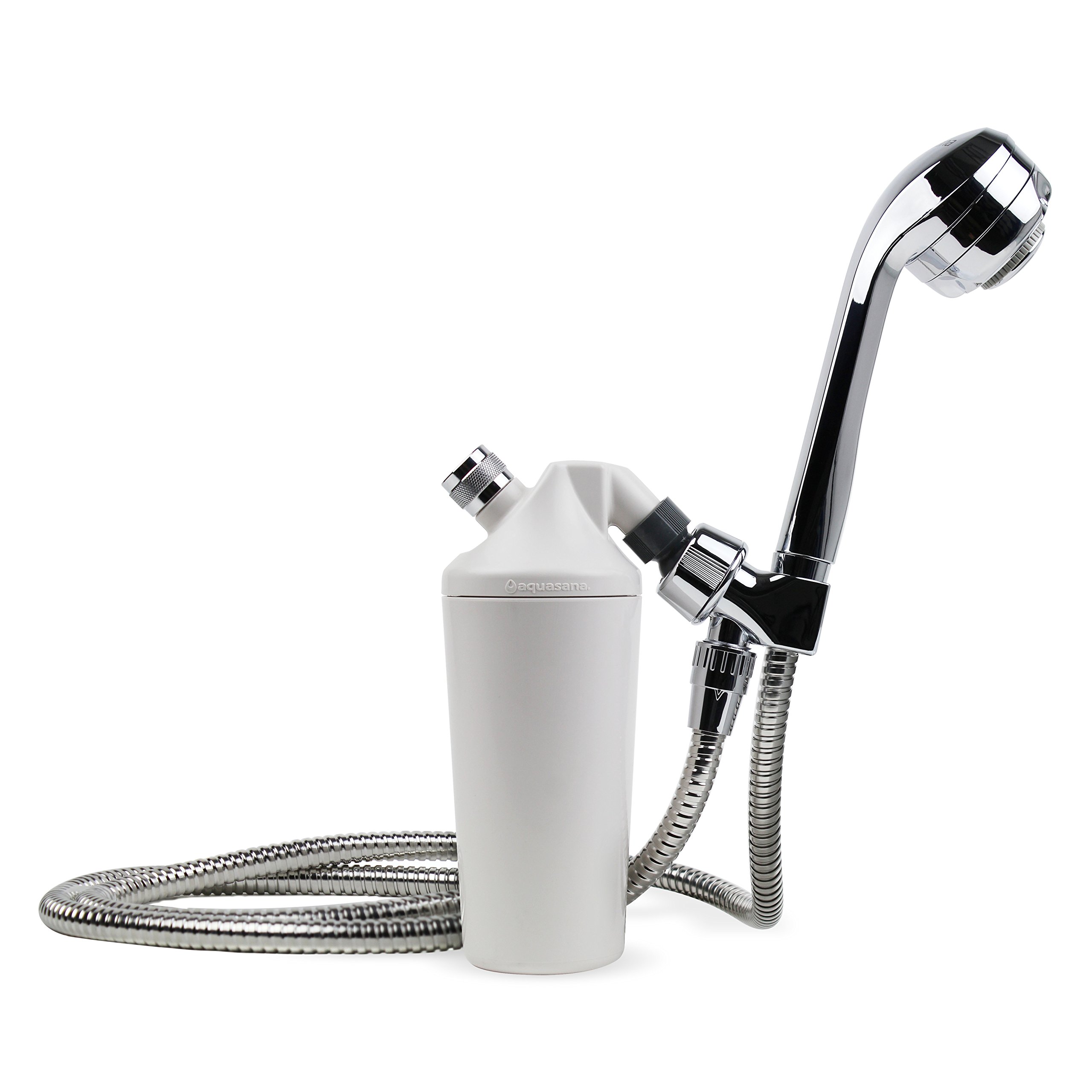 Deluxe Shower Water Filter System with 5' Wand Premium Massaging Shower