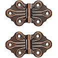 Antique Copper Butterfly Hinge | Pack of 2 | Cabinet, Cupboard Door, Box Furniture Hardware | UA-264-HAC (1)