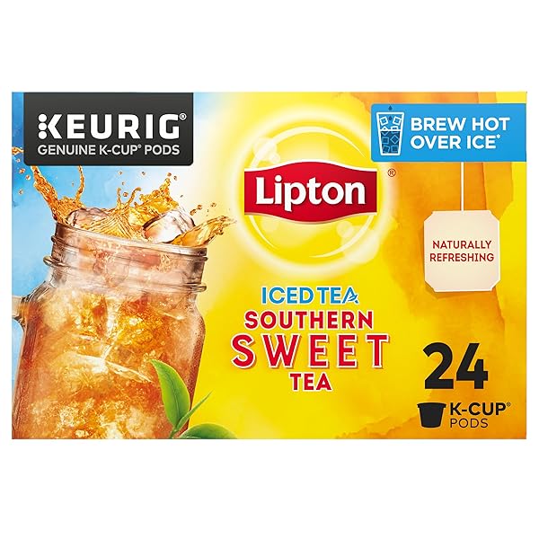 LIPTON ICED TEA K-CUPS, SOUTHERN SWEET BLACK TEA,...