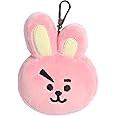 Aurora® Lovable BT21 COOKY Keychain Stuffed Doll - Collectible Fun - Delightful Cuteness - Pink 4.5 Inches