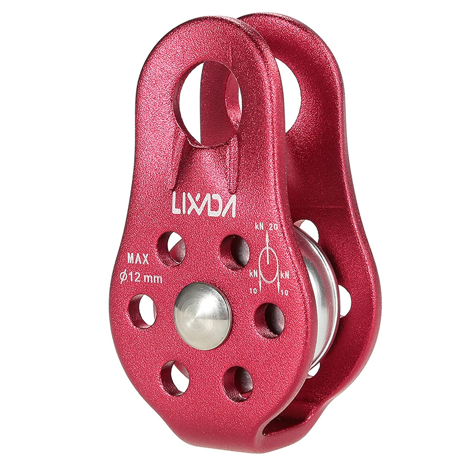 20KN Fixed Single Pulley Rock Climbing Rescue Amazon.in Electronics