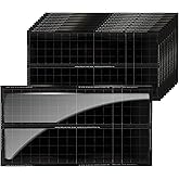 Catchmaster Vector Universal Replacement Glue Boards Black, UV Light Fly Trap for Home, Unscented Gnat Traps for House, UV Lamp Insect &amp; Mosquito Killer Refill, Adhesive Bug Light Boards, 12-Pack