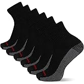Wolverine Men's Cotton Crew Socks (6-Pack)