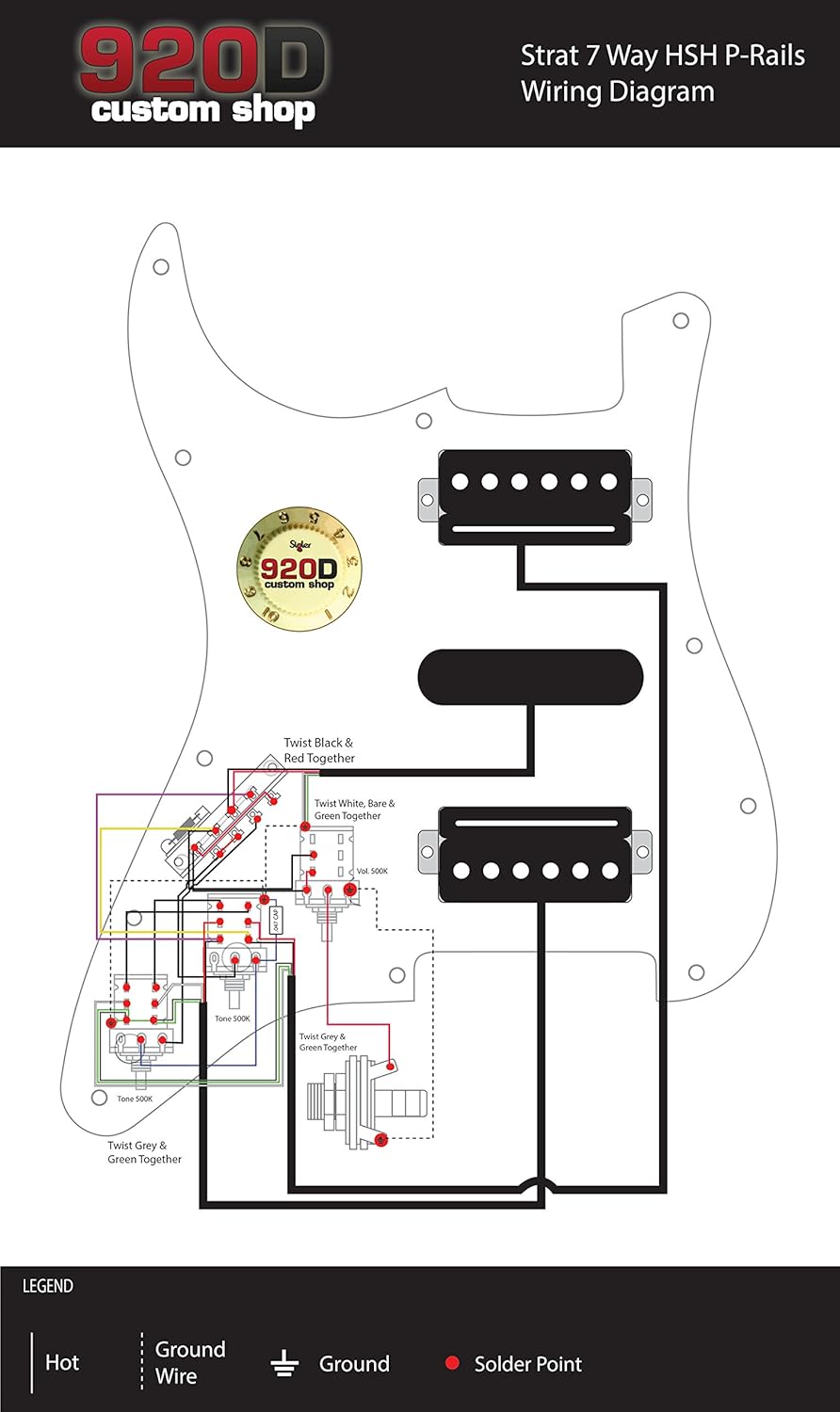 Seymour Duncan Hot Rails Wiring Diagram - JUENAALIAS