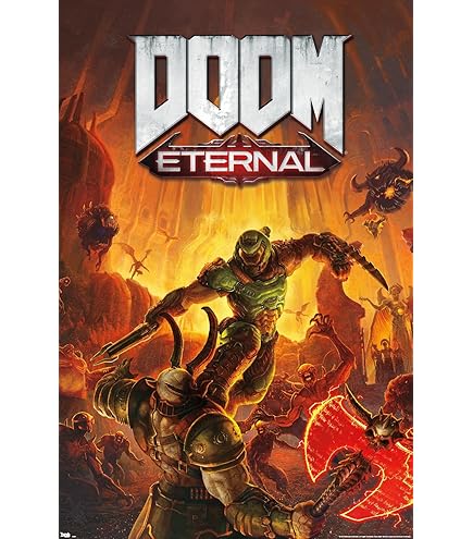 Amazon.com: Trends International Doom Eternal - Maykr Wall Poster