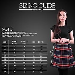Scottish Tartan Kilts for Women I Traditional