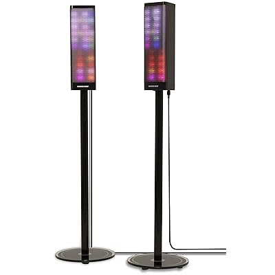 Sharper Image Bluetooth Tower Speakers with LED Nigeria Ubuy
