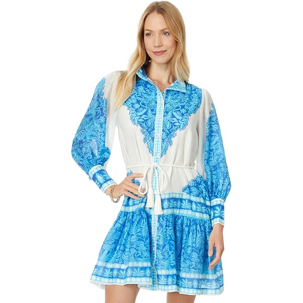 Lilly Pulitzer Iralee Linen Wrap Dress Pink Blossom Foxy Llama 2 at Amazon  Women's Clothing store