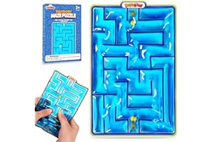 DEMILONG Sensory Toys Fidget Marble Maze - Gel Filled Sensory Items for Kids Children Teens Autism | Tactile Autistic Calming Toys for Preschool Classroom | Gifts Prizes for Kids Classroom