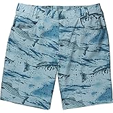 Legendary Whitetails Mens Eco Print 9 Inch Inseam Boardshort