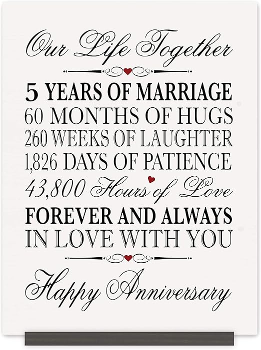 five years marriage anniversary